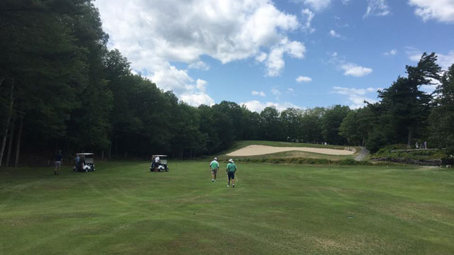 A Maine PGA pro and three friends played 100 holes in a day to help build a range for kids