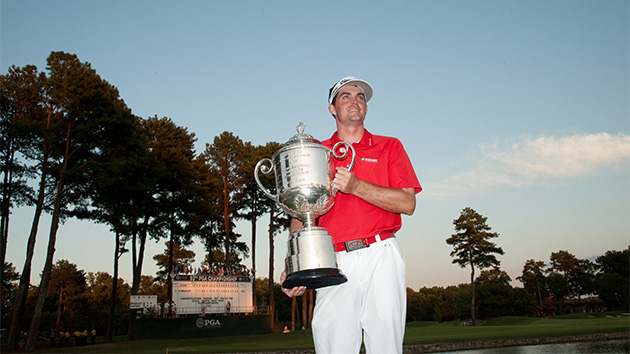 Keegan Bradley won the PGA Championship in 2011.