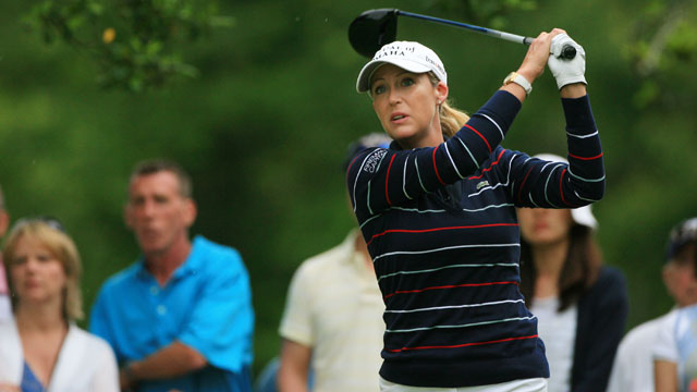 Kerr leads Matthew by one at LPGA ShopRite Classic after last-hole birdie