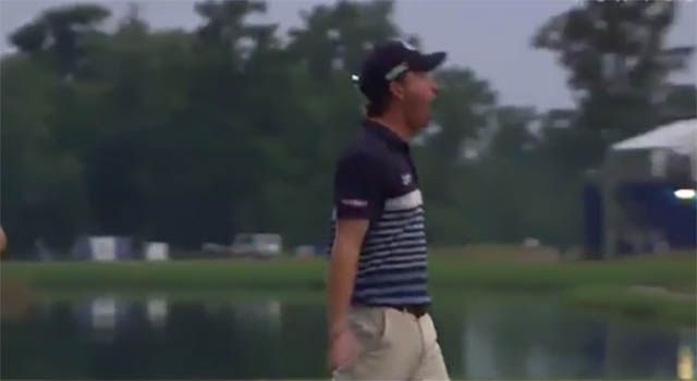 WATCH: Kevin Kisner's clutch eagle on 18 at Zurich Classic forces playoff