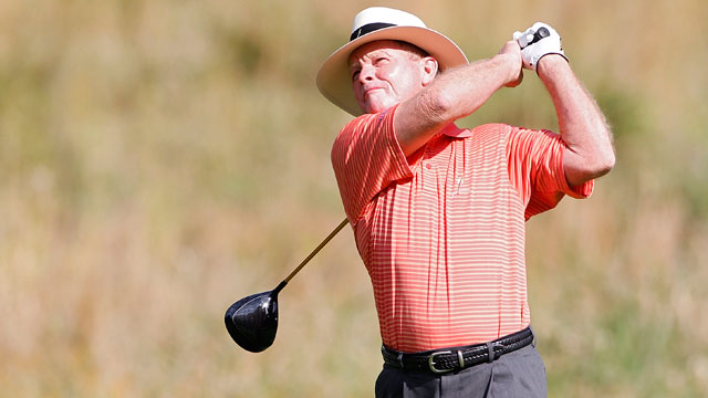Kite leads as only four players break par at Senior Players Championship