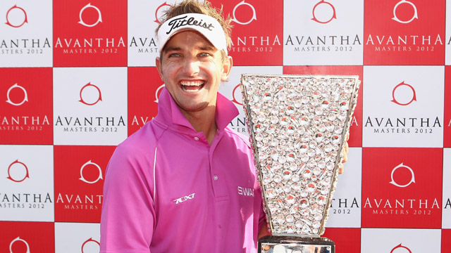 Kruger earns first European Tour title with two-shot win at Avantha Masters