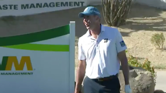 WATCH: Matt Kuchar misses ace by inches on No. 16 at TPC Scottsdale
