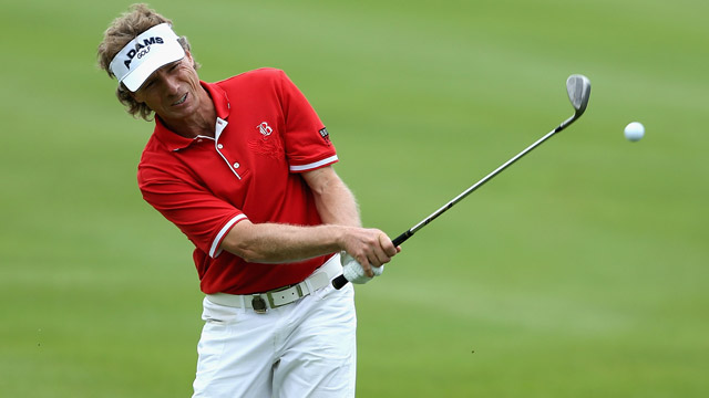 Bernhard Langer leads ACE Group Classic by one shot over Bob Tway