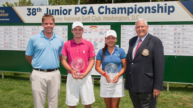 McDaniel and Lee capture titles at 38th Junior PGA Championship