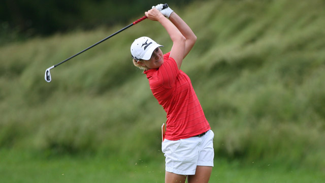 Lewis shares lead with Miyazato on Day 1 at ShopRite LPGA Classic