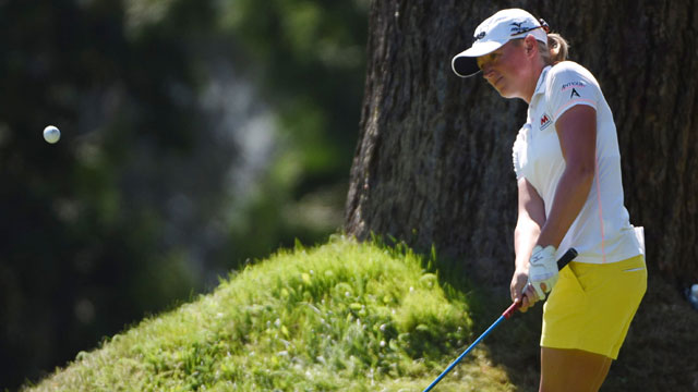 Stacy Lewis shooting to end streak of second-place finishes in Alabama