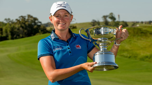 Lewis wins Navistar Classic by two, sweeps two LPGA events in Alabama