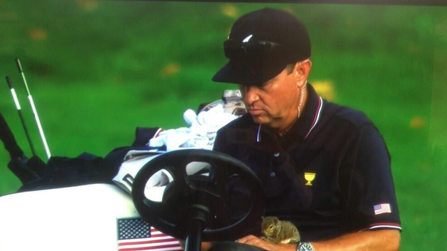 Notebook: Sammy the Squirrel steals spotlight on Day 1 of Presidents Cup
