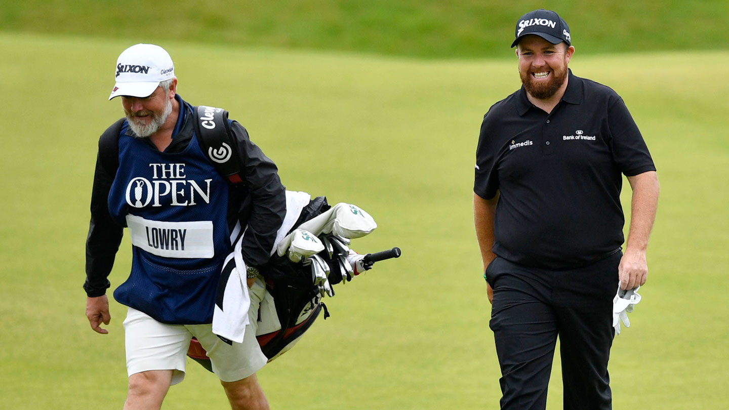 Ireland's Shane Lowry shares 36-hole lead with JB Holmes at British Open