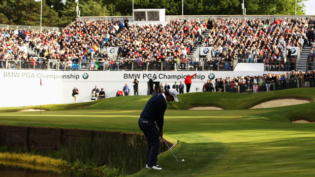 Manassero and Quiros catch Donald in lead after 36 holes at BMW PGA 