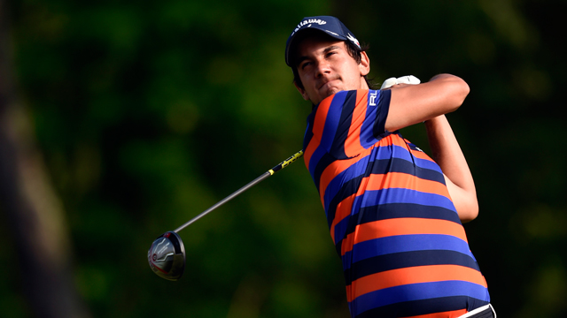 Matteo Manassero takes early lead at Indian Open