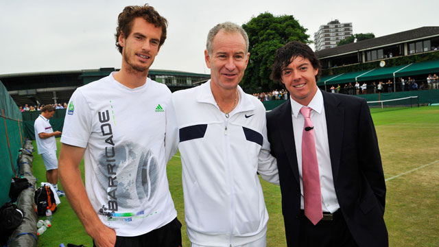 McIlroy meets Murray at Wimbledon, tells him to 'keep doing' what he does