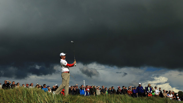 Singh and Bourdy lead sold-out Irish Open, McIlroy trails by five shots