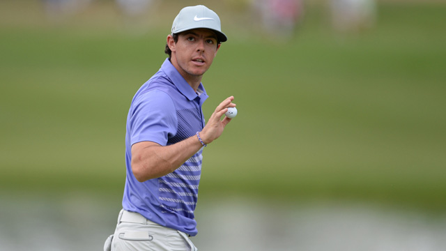 Rory McIlroy shares lead at BMW Championship after 67 in first round