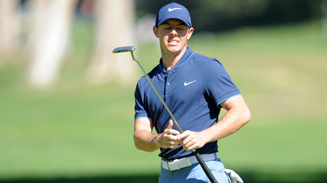 Rory McIlroy switches to left-hand-low grip after woes on greens