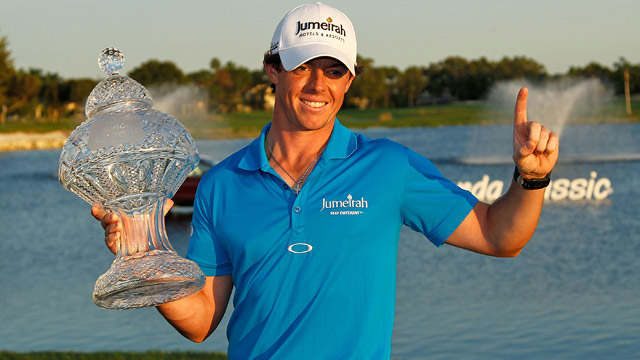 McIlroy wins Honda Classic to take over as No. 1, Woods ties for second