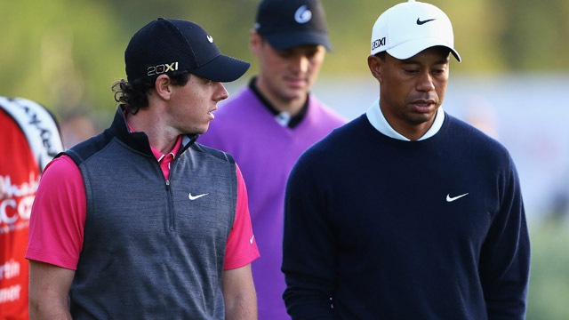 McIlroy and Woods struggle in first round of Abu Dhabi Championship
