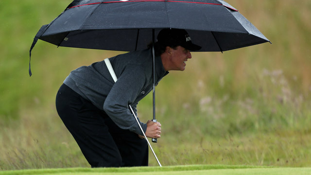 Mickelson relishing links test at Open, and the worse weather the better