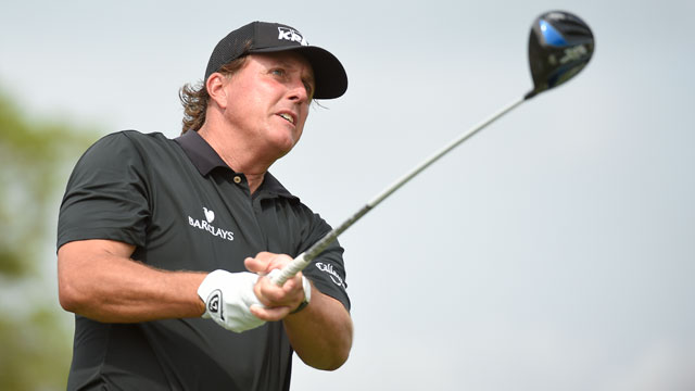 Piercy and Fraser share Cadillac lead, with Mickelson on their heels