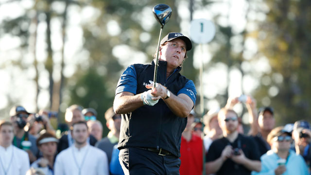 Three-time Masters champ Phil Mickelson flying under the radar
