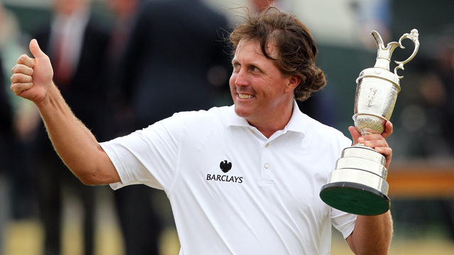 Mickelson wins Open Championship with spectacular final-round rally