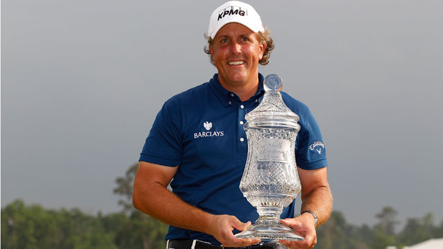 Mickelson charges to Shell Houston Open win in final Masters tune-up