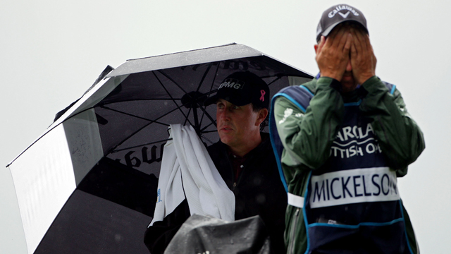 Mickelson seeks positives after early exit from Barclays Scottish Open
