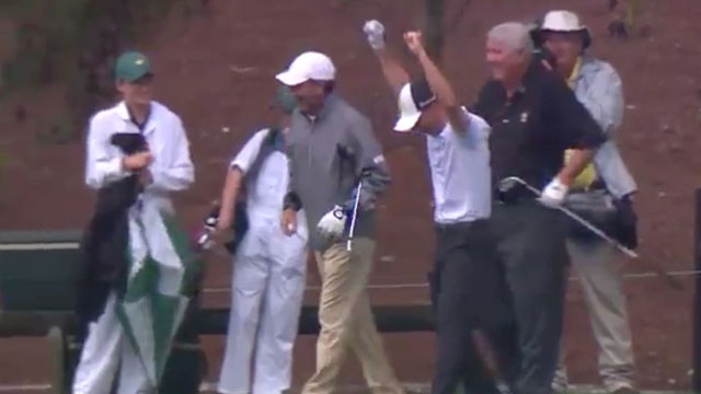 2003 Masters champ Mike Weir makes ace before Par 3 Contest rained out