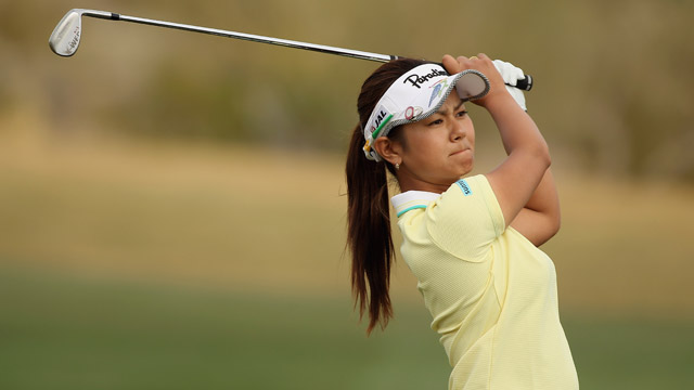 Miyazato catches Tseng on top of leaderboard at LPGA Founders Cup