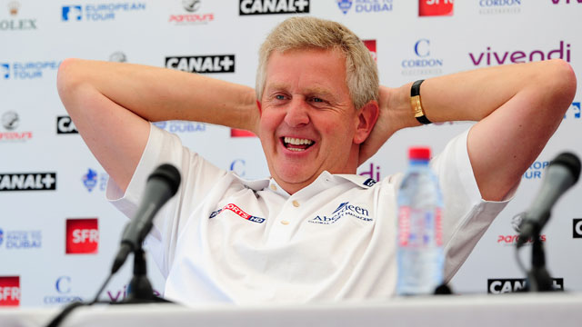 Montgomerie unveils his Day 1 pairs, but just to his Ryder Cup players