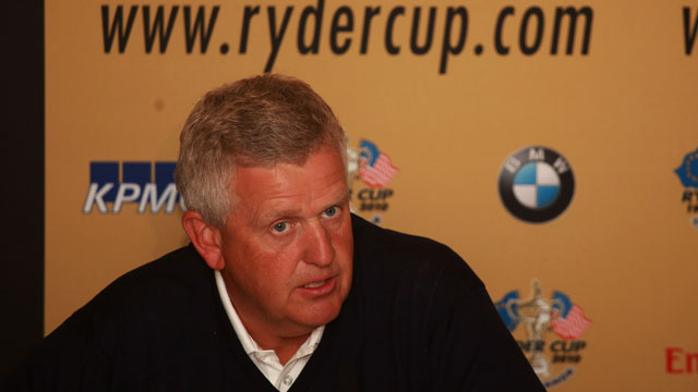 Montgomerie pleased to see Woods selected for U.S. Ryder Cup team 