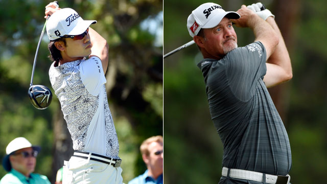 Kevin Na and Jerry  Kelly share 36- hole lead at Players Championship