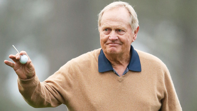 Jack Nicklaus playing clubs now that never made his bag in his prime
