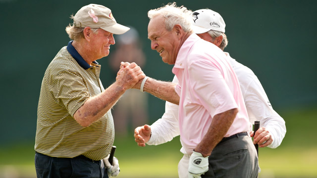 Big 3 of Nicklaus, Palmer and Player play in special Insperity exhibition