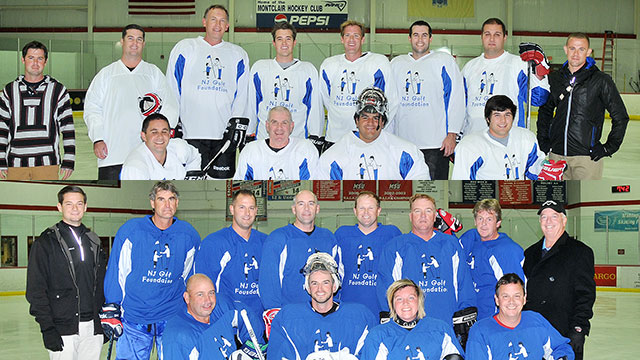 New Jersey PGA Professionals take to the ice for charity