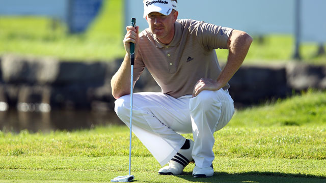 Finally happy with putter, O'Hara ties Fisher for lead on Czech Open Day 3