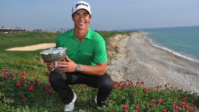 Olesen holds off fast-charging Wood to win Sicilian Open for first victory