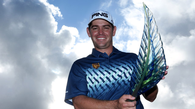 Oosthuizen roars from five shots back to win Volvo Golf Champions by one