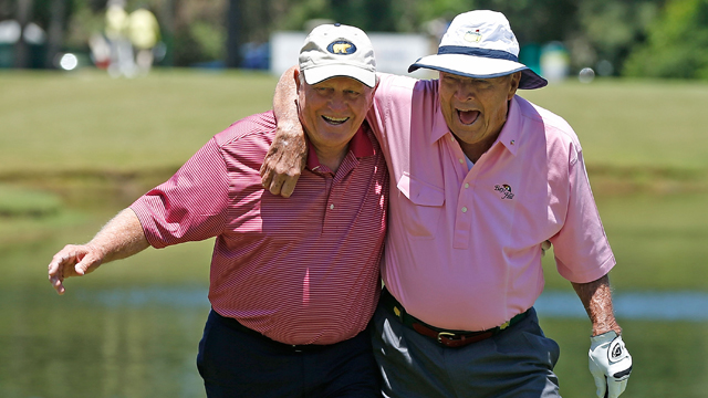 Palmer, Nicklaus and Player team up for scramble event at Insperity