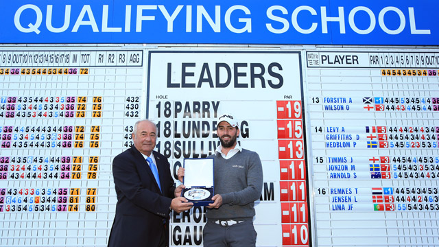 Parry romps to Q-School victory as 28 earn European Tour cards for 2013