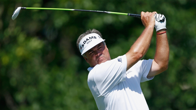 Perry among seven tied at US Senior Open after first round in Omaha