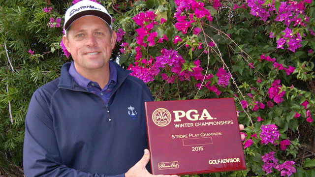 Rod Perry hangs on to win PGA Stroke Play title for second time
