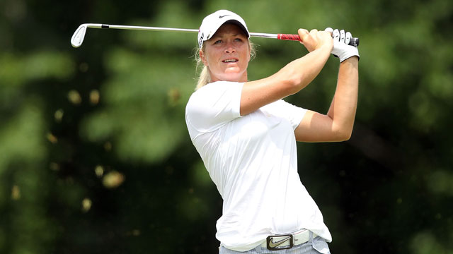Pettersen checking out Solheim Cup competition at Safeway LPGA Classic