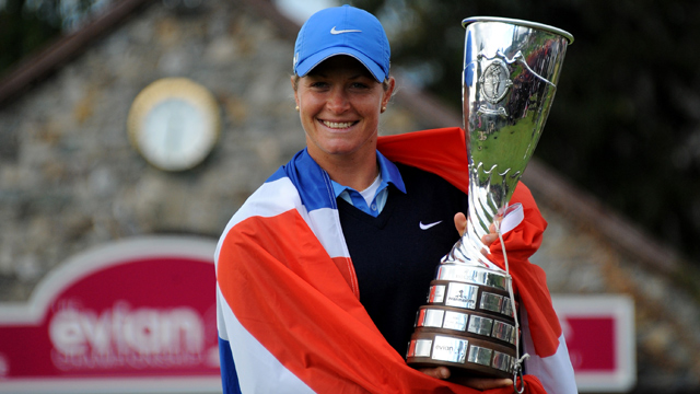 Suzann Pettersen wins Evian C'ship, topping teenager Ko by two strokes