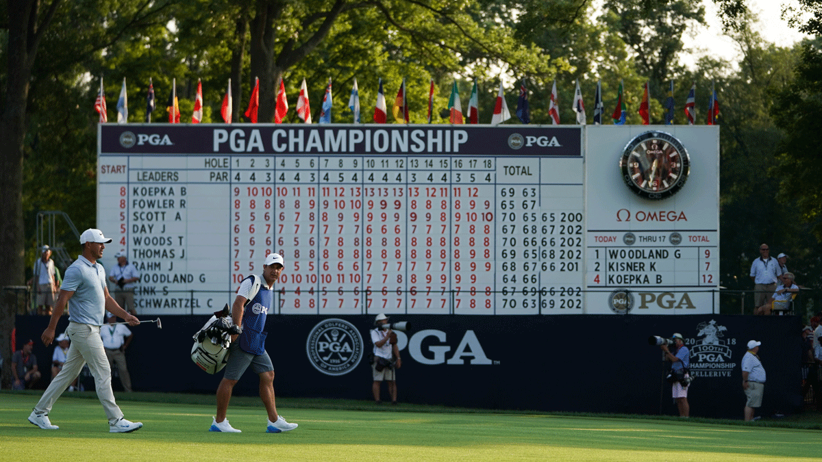 Long, birdie-filled PGA Championship Saturday sets stage for Sunday filled with storylines