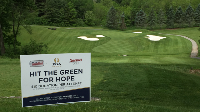 Annual 'Hit the Green for HOPE’ Marriott golf promotion generates $48,000 for PGA REACH 