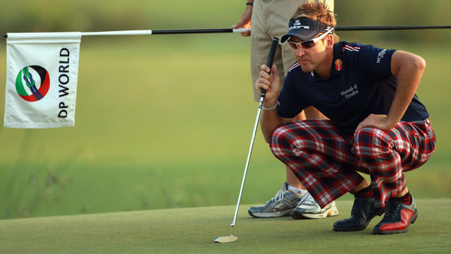 Poulter powers ahead of Fisher after 54 holes at Dubai Championship