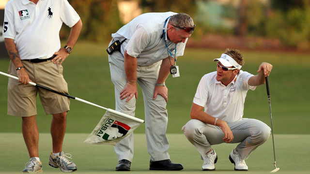 'Tiddlywinks' blunder proves costly for Poulter in sudden death in Dubai