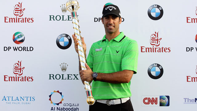 Quiros edges Lawrie and Donald to win Dubai World Championship